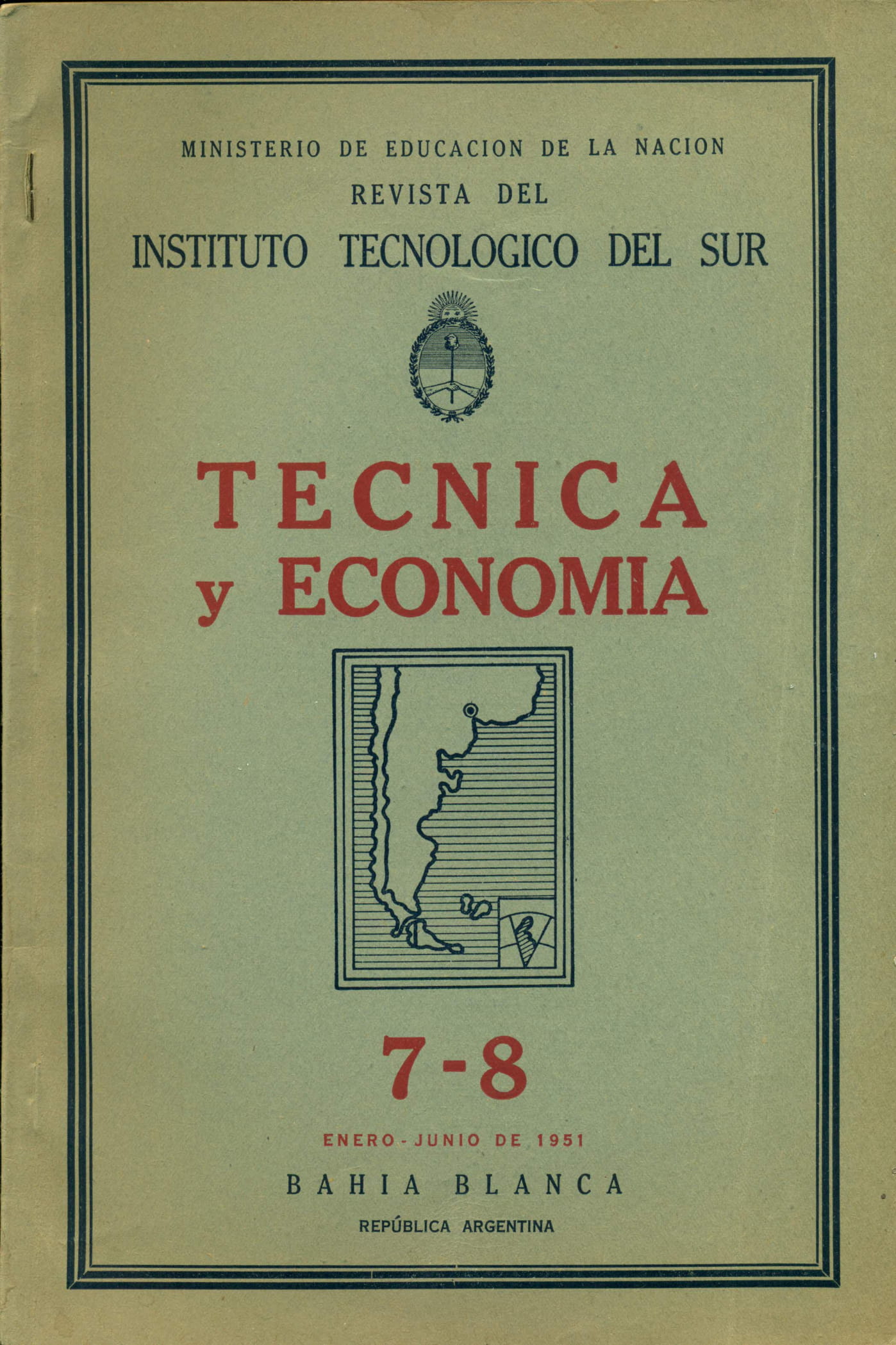 					Ver Vol. 3 Núm. 7-8 (1951): Técnica y Economía
				