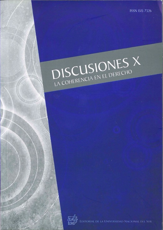 					Ver Vol. 10 (2011): La coherencia en el Derecho
				